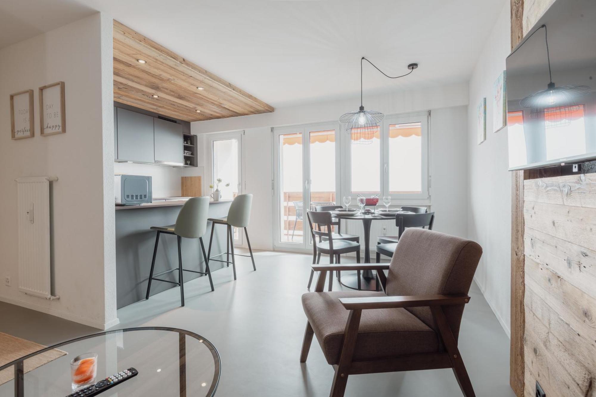 Magnifique Appartement Proche Du Centre Crans-Montana Eksteriør billede