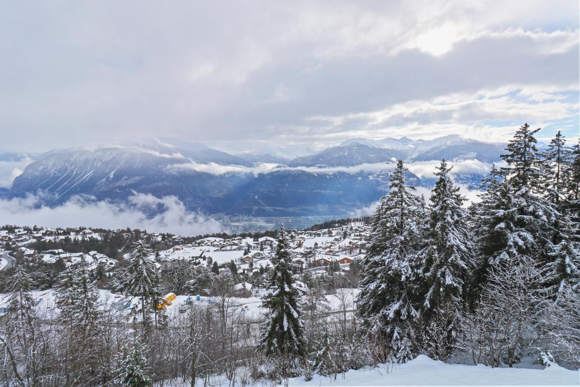 Magnifique Appartement Proche Du Centre Crans-Montana Eksteriør billede